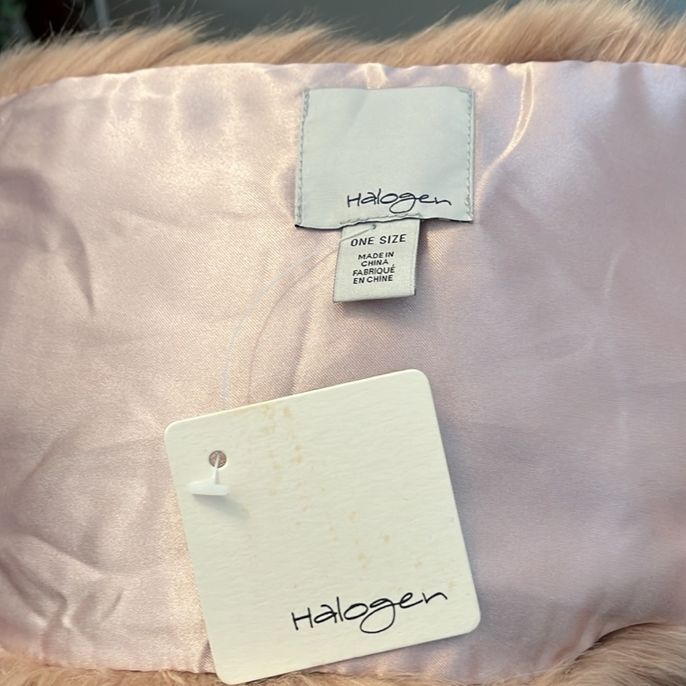 NWT Halogen faux fur stole - Picture 4 of 5